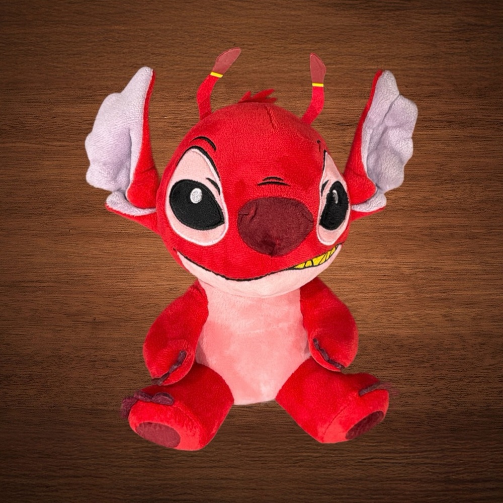 DISNEY LILO & STITCH LEROY RED PLUSH 7.5” STUFFED ANIMAL